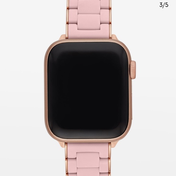 MICHELE 3 link pink silicone Apple Watch band
NWOT - Picture 2 of 5